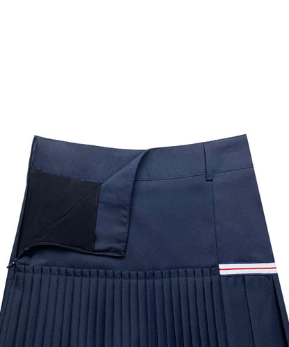 Amethyst Lucy BENECIA 12 asymmetrical navy culottes, stylish accessories with a modern, asymmetric hem and tailored fit.