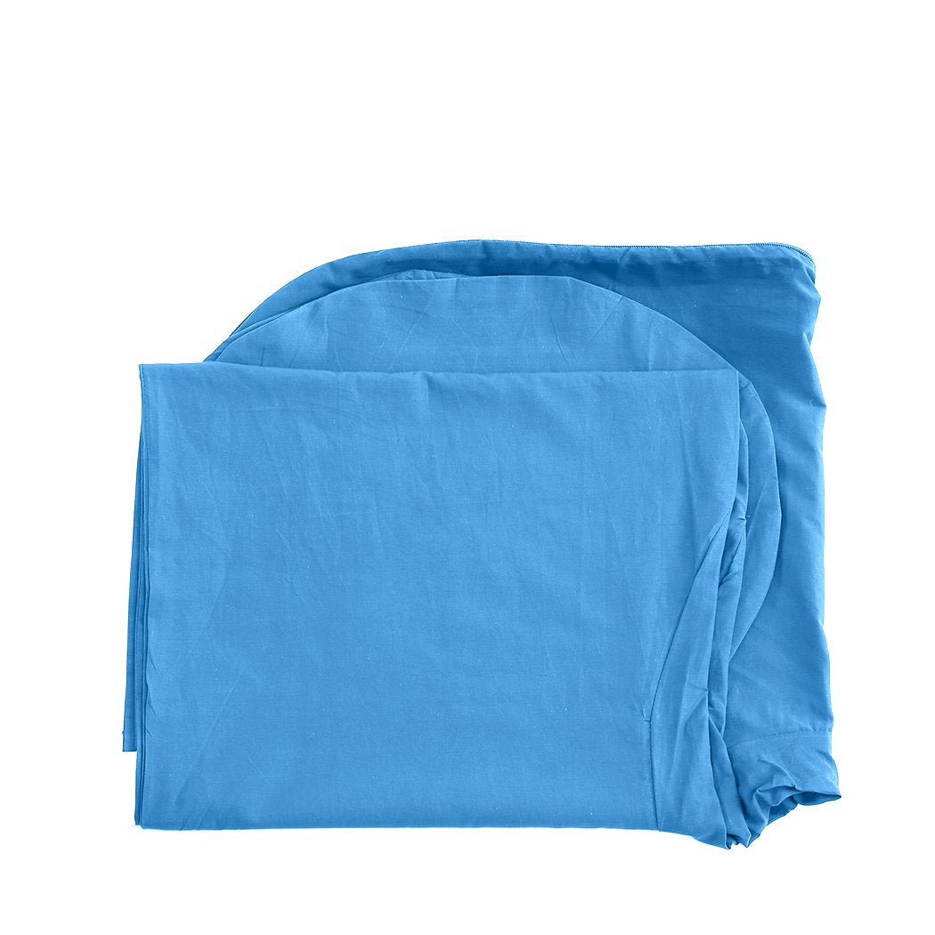 Ultramarine Dione maternity pregnancy pillow case with nursing and sleeping support, made for comfortable body support during pregnancy.