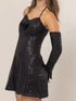 Automotive part image showing a Jade Icarus logo on a HYFVE Sequin Rosette Halter Mini Dress-inspired design with shiny sequin details.