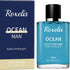 Carmine Juneberry Ocean Men Light Perfume bodycare product with sleek water-themed packaging and minimalist design.