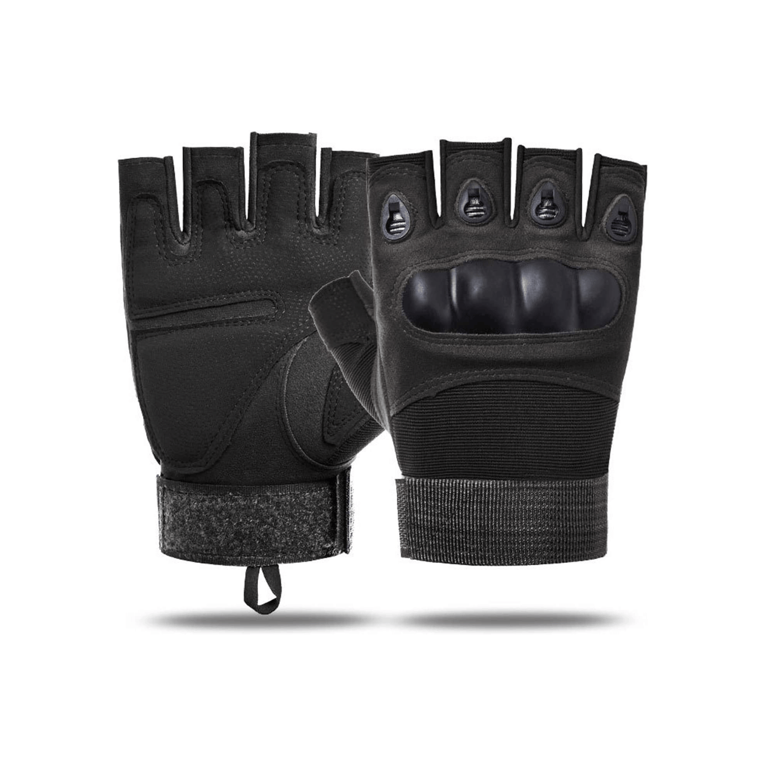 Black Lavender tactical fingerless airsoft gloves for outdoor sports, paintball, and outdoor activities, showing breathable fabric and grip palms.