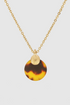 Start2Finish Tiny Torty Necklace jewelry with a delicate small pendant hanging from a fine chain.