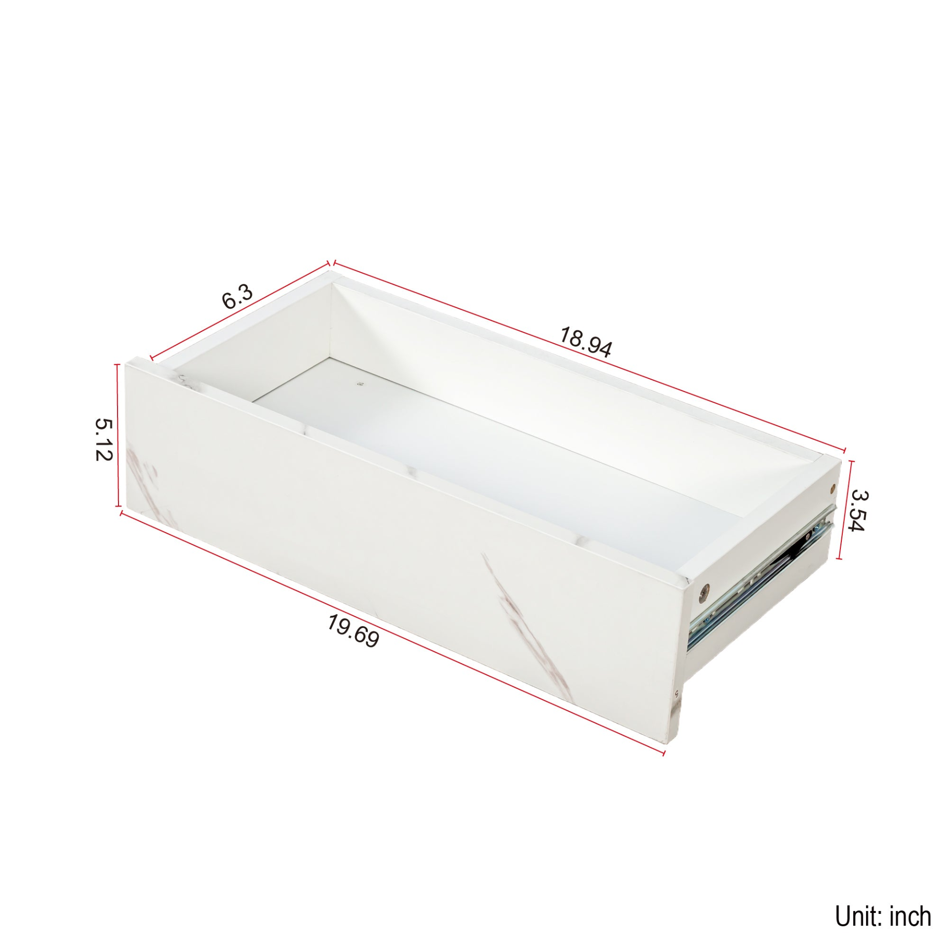 Modern Start2Finish LED coffee table with ambient lighting, showcasing sleek contemporary design for living room decor.