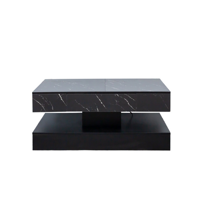 Modern LED coffee table by Start2Finish with ambient lighting, sleek contemporary design for stylish living room furniture.