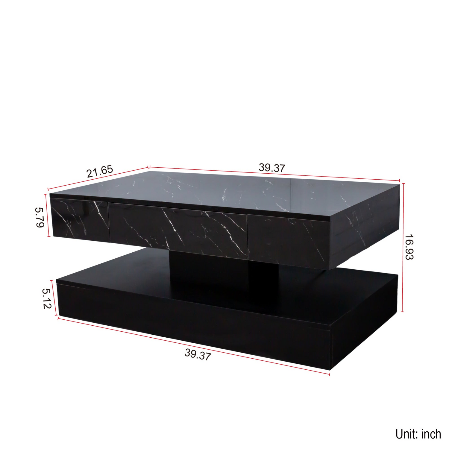 Modern LED coffee table by Start2Finish with ambient lighting, perfect for contemporary living room furniture.