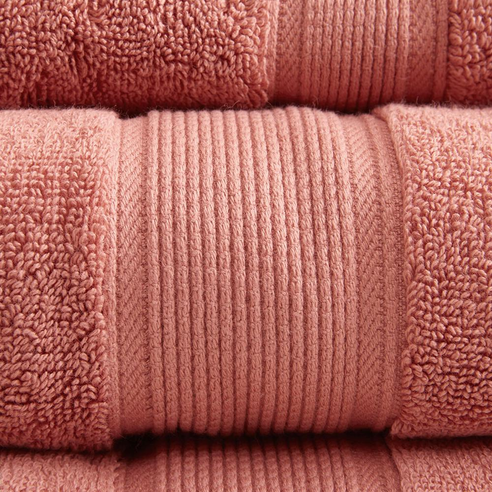 Set of eight white cotton bath towels from Start2Finish, featuring antimicrobial fabric for hygiene and comfort.