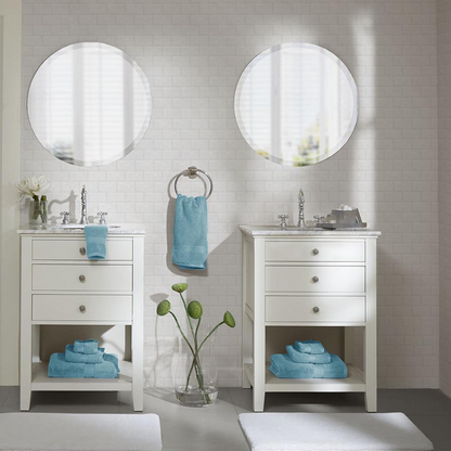 Start2Finish 8-piece bath towel set made of 100% cotton with antimicrobial properties, featuring plush, absorbent towels in various sizes.