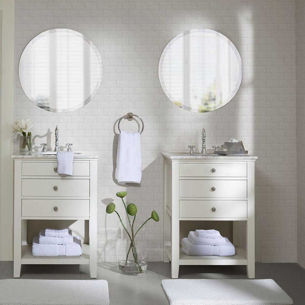 Start2Finish 8-piece cotton bath towel set with antimicrobial properties, featuring soft, absorbent white towels in various sizes.