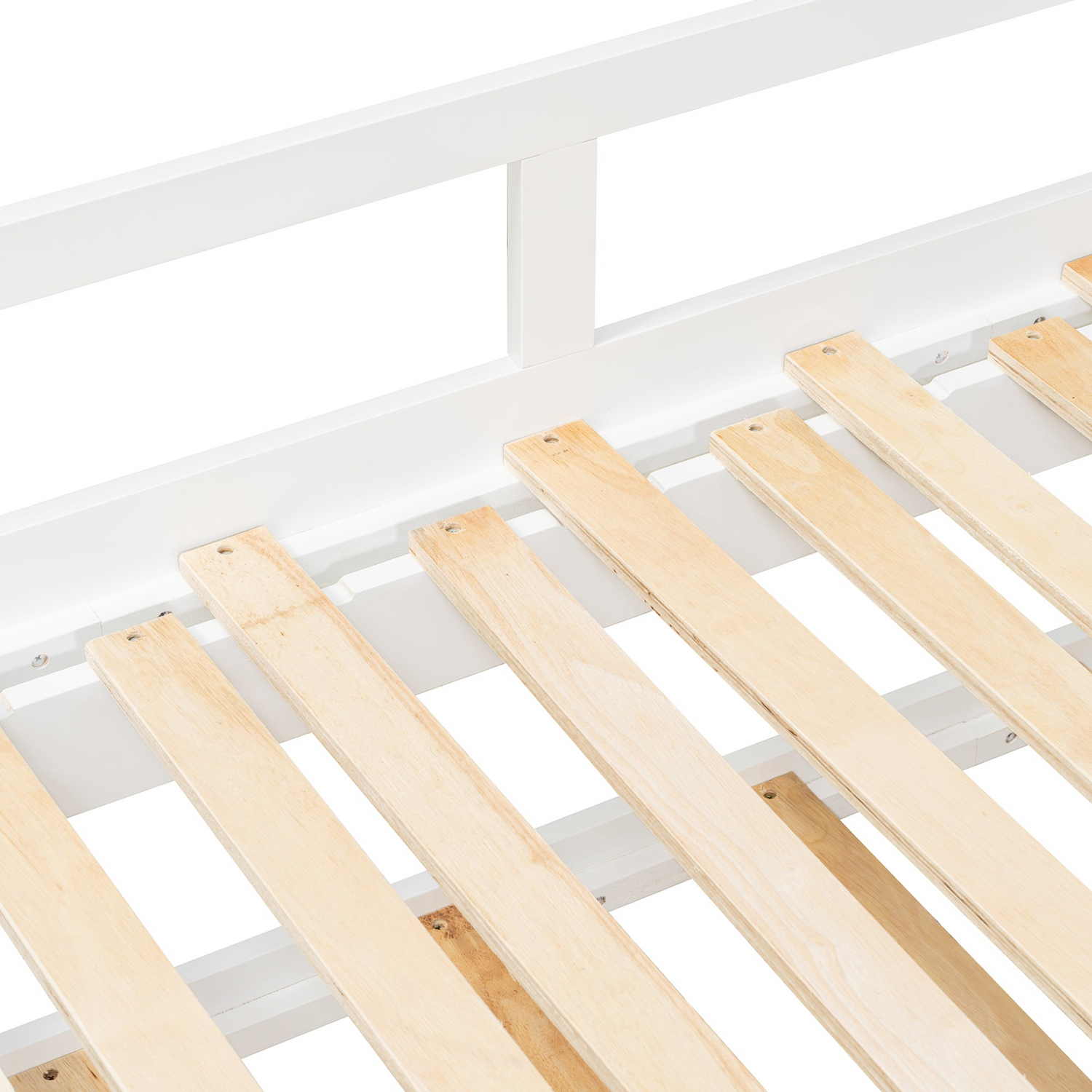 Wooden extending daybed with trundle from Start2Finish, ideal for space-saving guest sleeping arrangements.