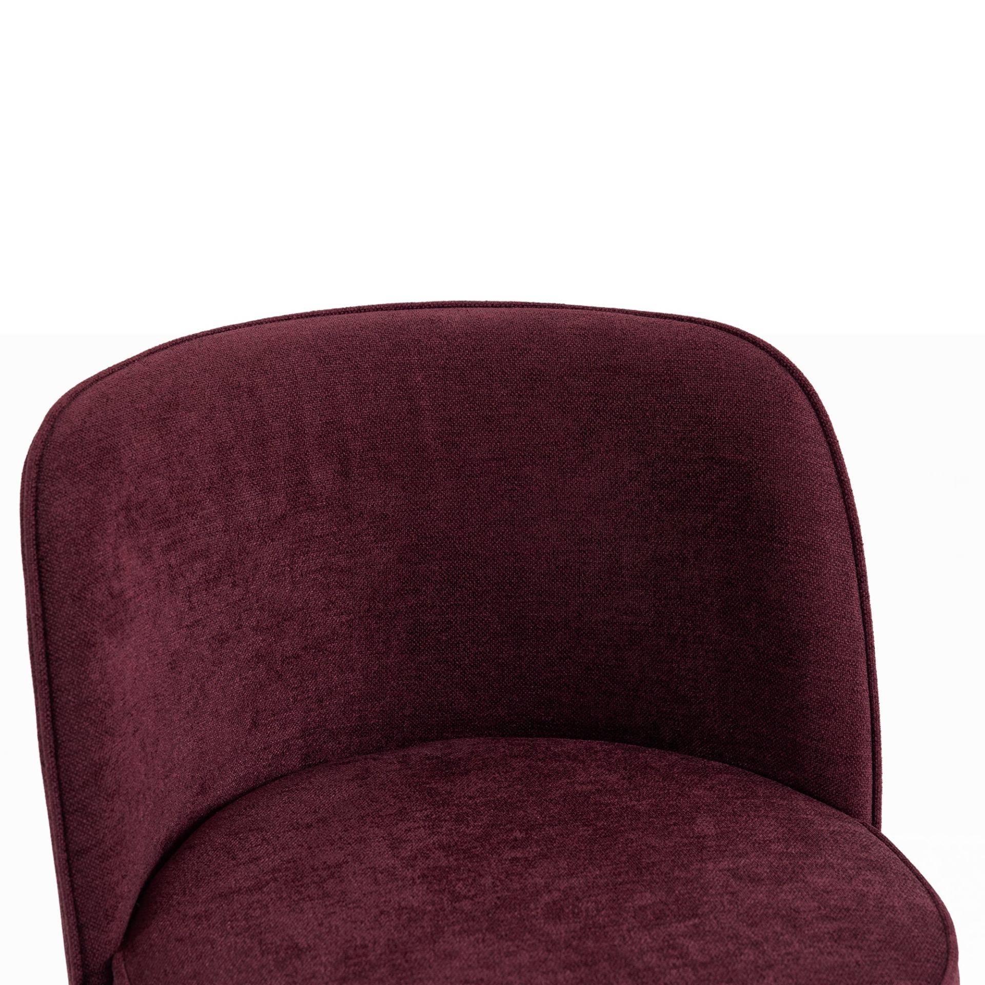 Modern Barrel Upholstered Accent Bar Stools with backrest, stylish home seating by Start2Finish, featuring plush fabric and sleek design.