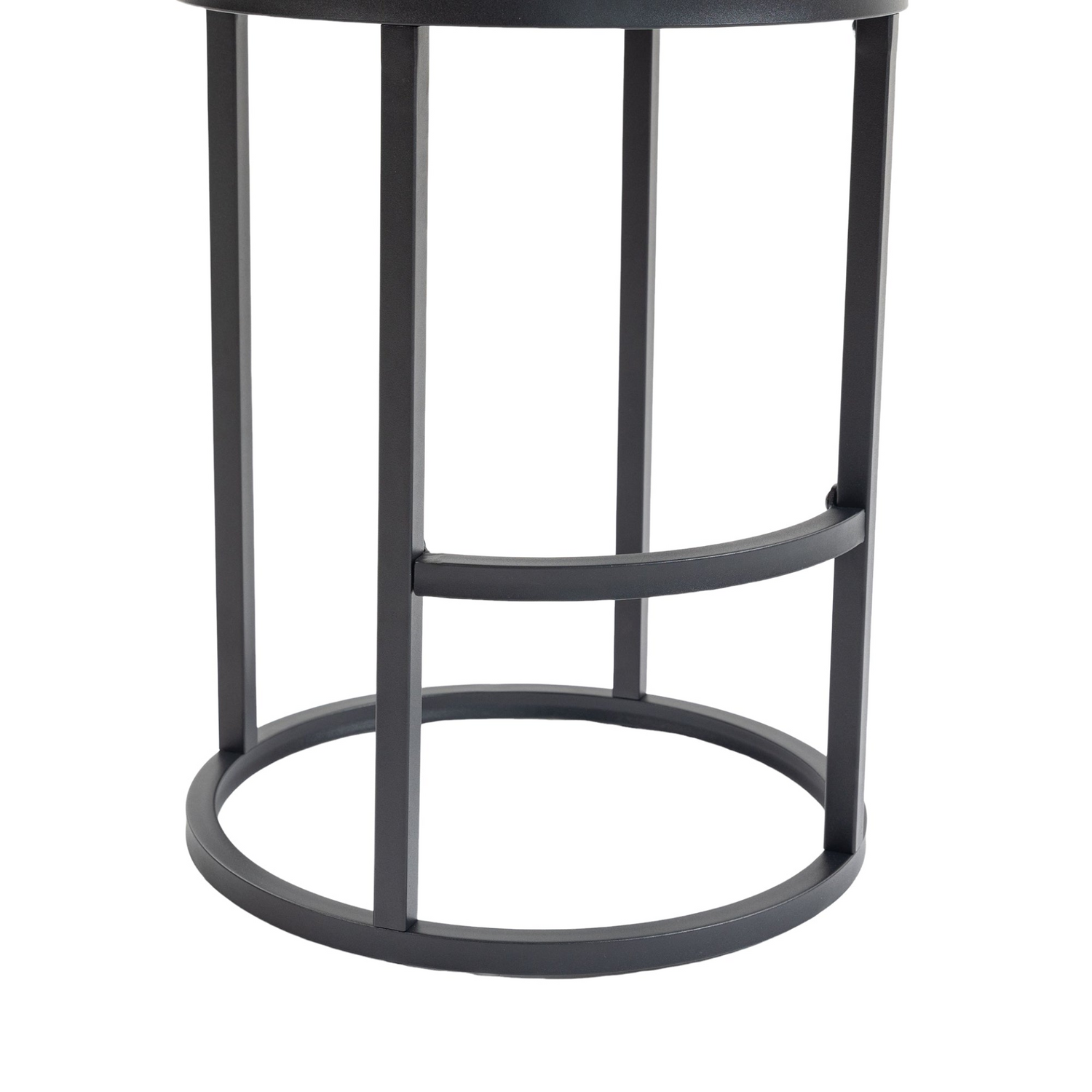 Modern Start2Finish barrel upholstered accent bar stools with backrests, stylish home seating, and comfortable padded cushions.