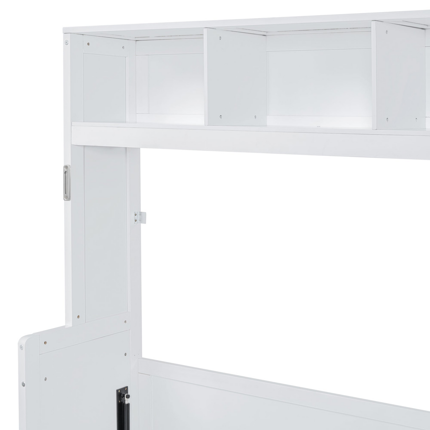 Queen size Murphy bed wall unit with closet and drawers by Start2Finish, modern space-saving design with integrated storage solutions.