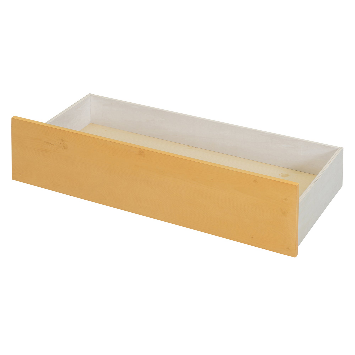 Wooden house bed with built-in drawers for kids&