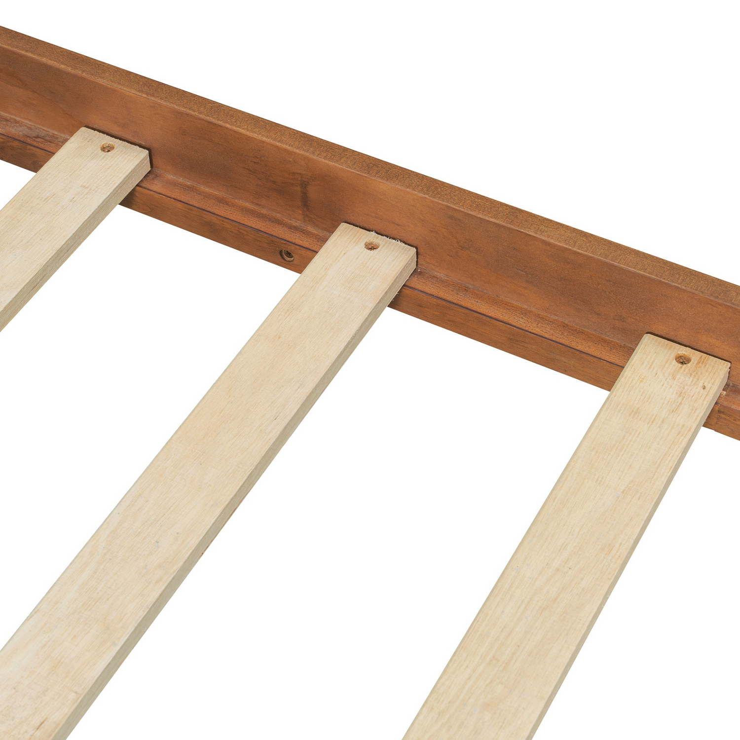 Wooden house bed for kids with built-in drawers, solid construction and playful design, by Start2Finish.