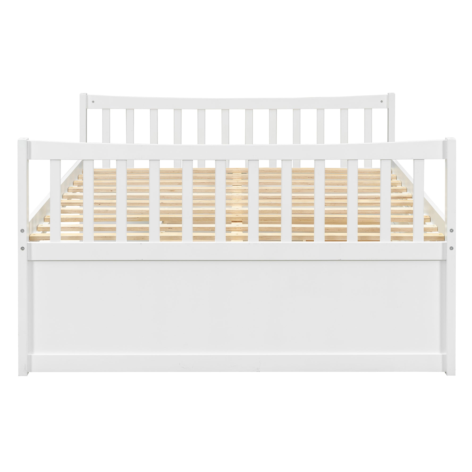 Start2Finish daybed with trundle and built-in storage drawers, ideal for guest rooms and living spaces, featuring a modern furniture design.