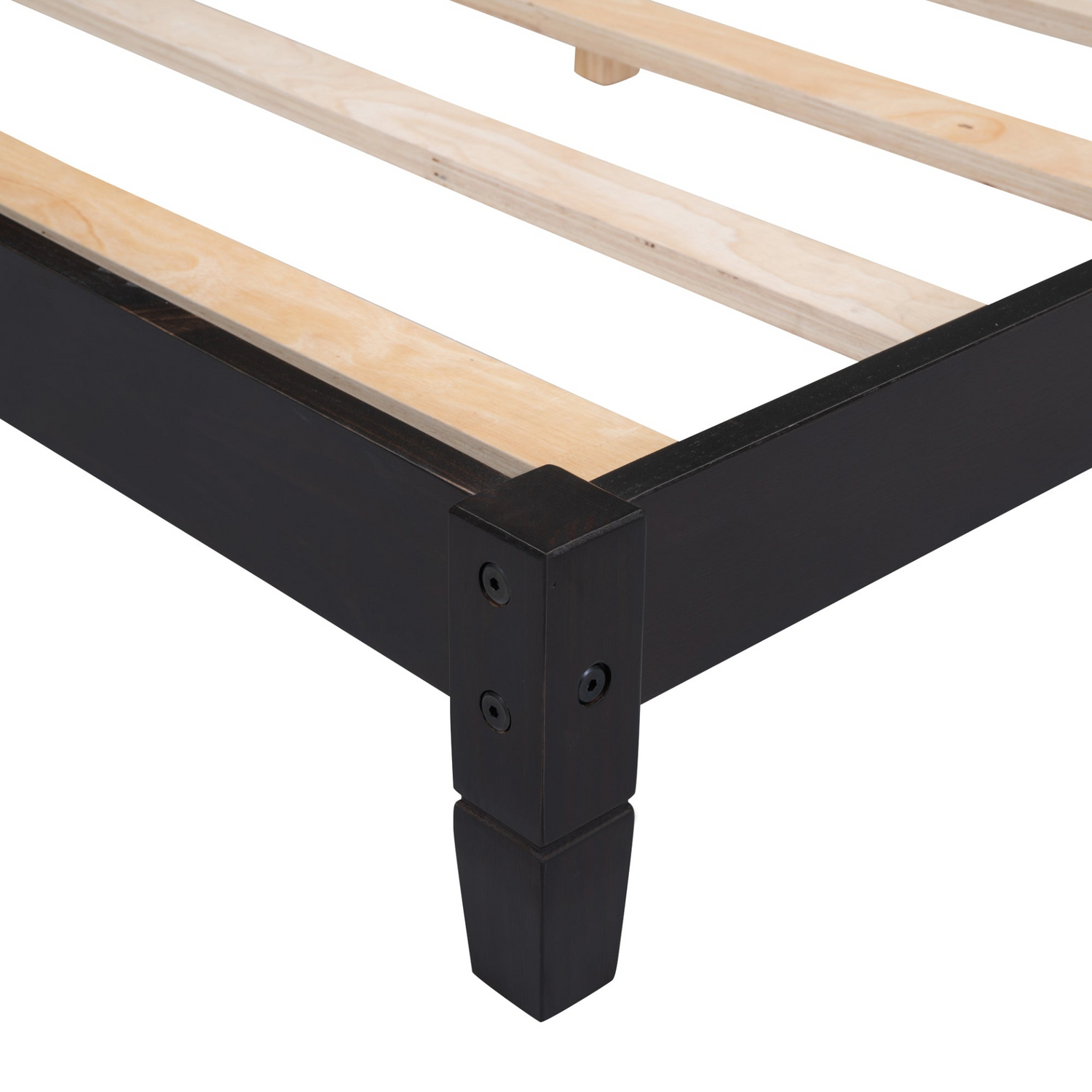 Start2Finish full size wood daybed with solid wood frame, showcasing a classic sofa bed design with durable, easy-to-assemble construction.