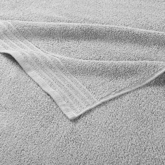 Start2Finish 12-piece cotton quick dry bath towel set featuring soft, absorbent towels in various sizes, displayed folded and stacked.