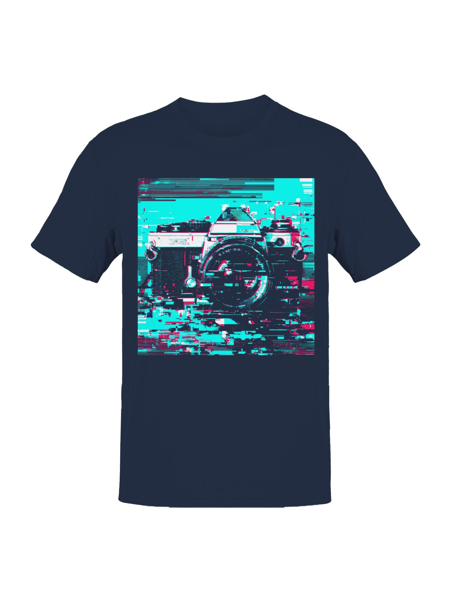 Vintage Camera Glitch Art men&