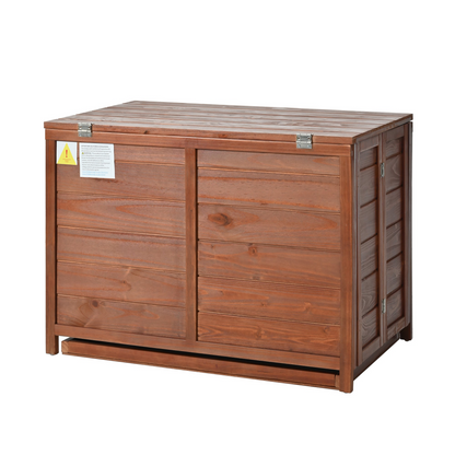 Solid wood foldable dog crate furniture by Start2Finish with 360° rotating feeder and removable tray, showcasing a stylish pet crate.
