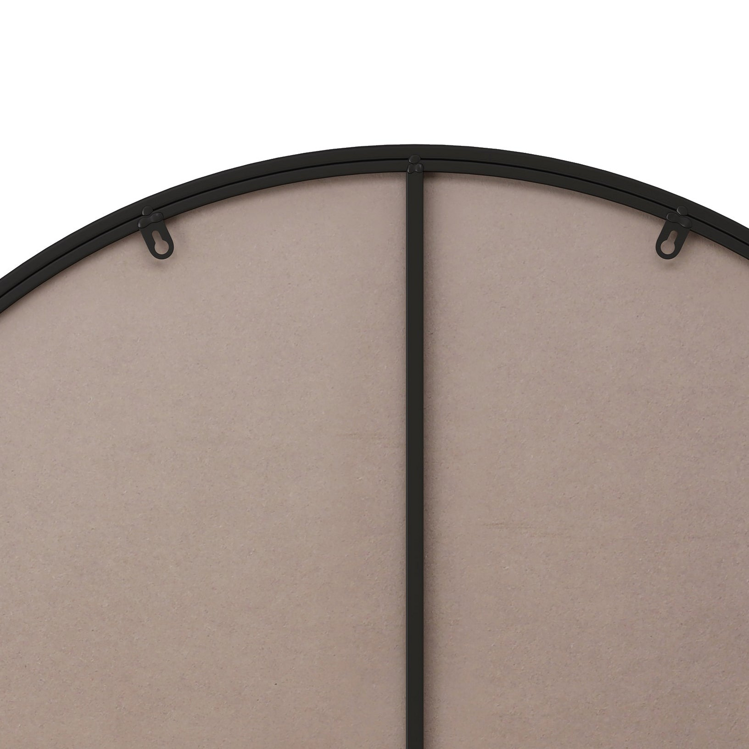 Start2Finish circular metal-framed wall mirror with round vanity design, ideal for home decor and dressing area.