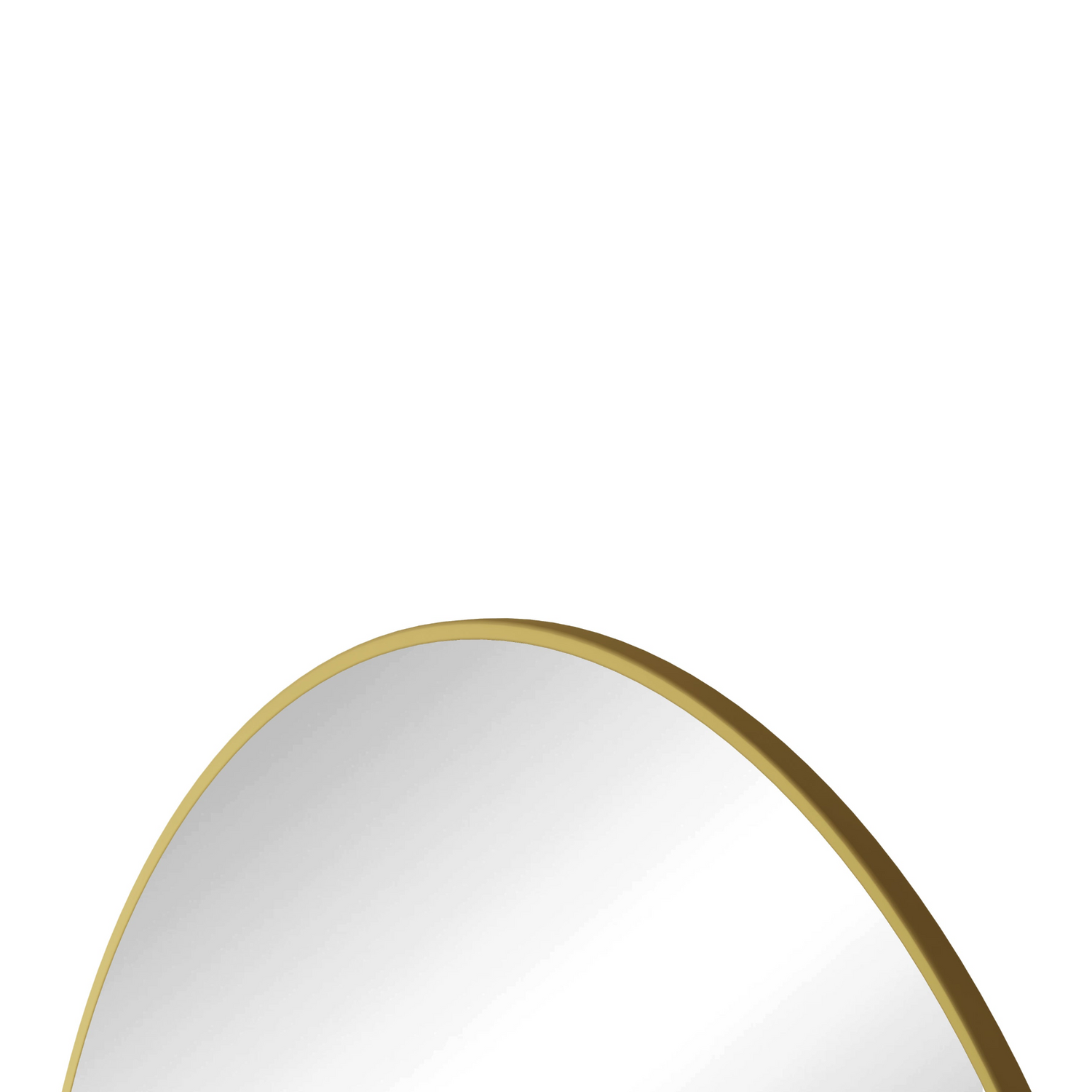 Round metal-framed wall mirror by Start2Finish featuring a sleek circular design for home decor and vanity use.