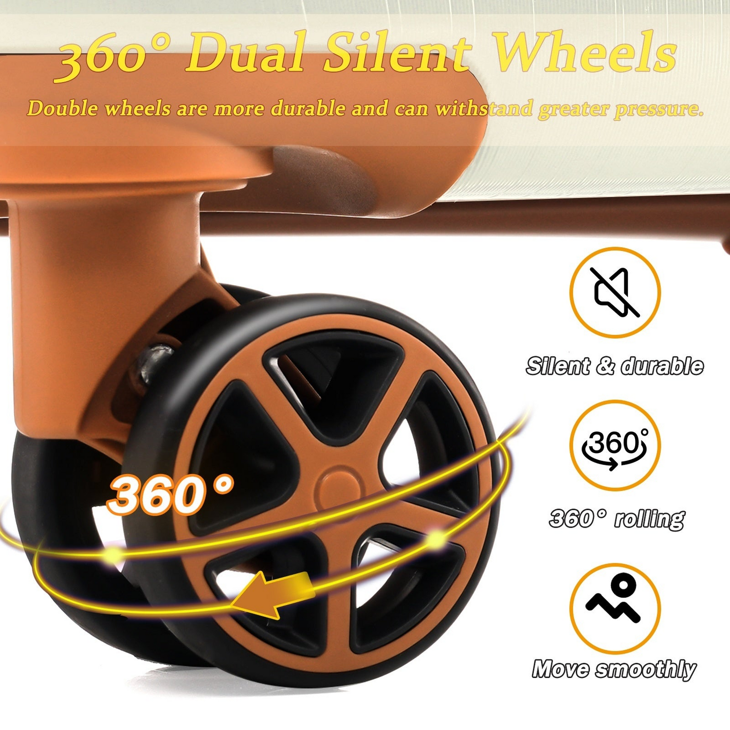 Start2Finish 6-piece hardshell luggage set with expandable suitcases, dual wheels, TSA locks, and durable travel accessories.