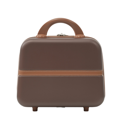 Start2Finish hardshell luggage set with cosmetic case and spinner suitcases, featuring TSA lock and lightweight design.