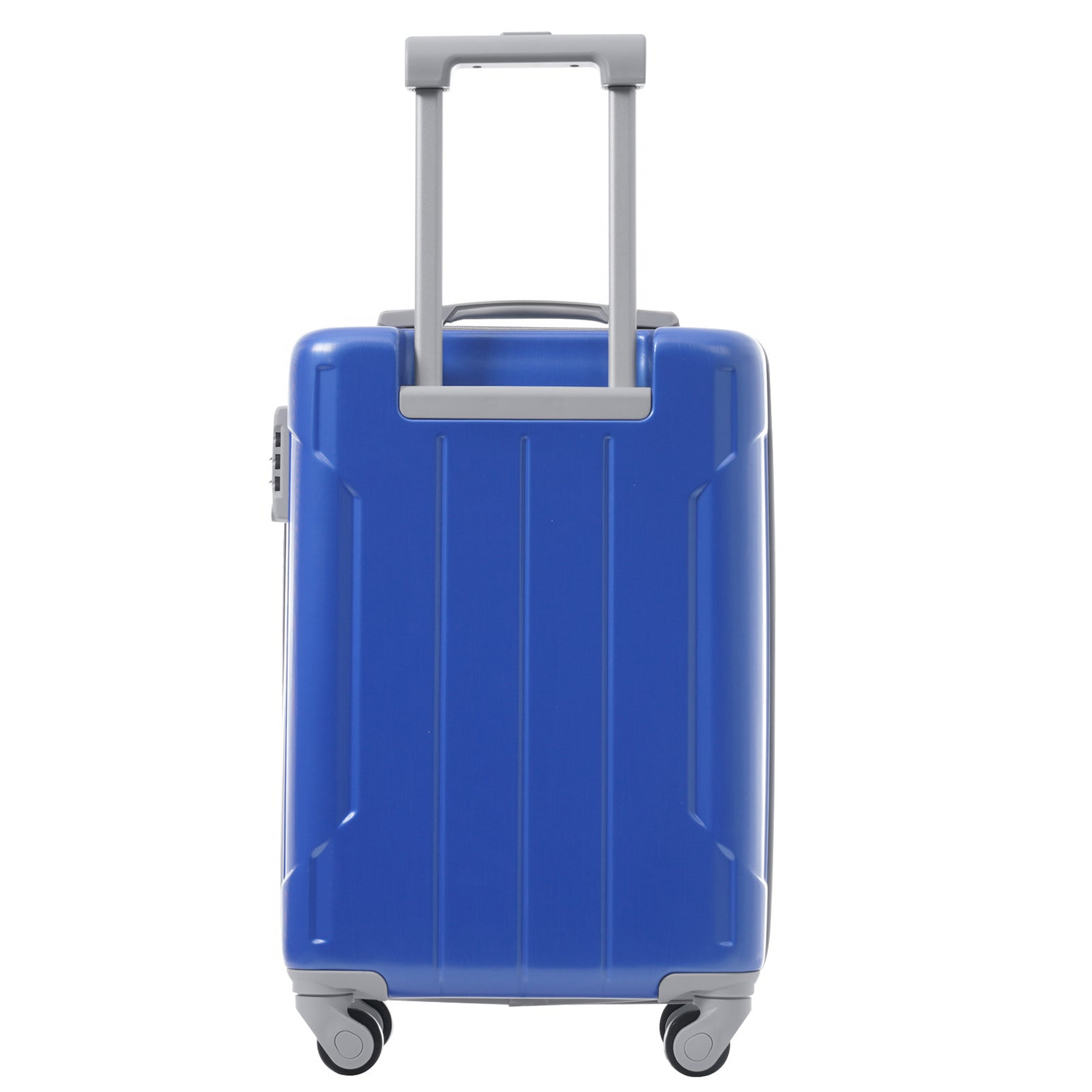 Start2Finish 20-inch carry-on hardshell ABS luggage set with spinner wheels, durable travel accessories for easy packing.