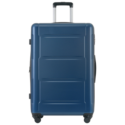 Start2Finish expandable spinner suitcase with TSA lock, lightweight ABS exterior, and matching travel bags.