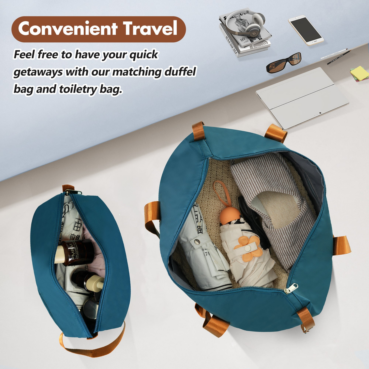 Start2Finish hardshell luggage set with lightweight suitcases, dual spinner wheels, TSA lock, and vintage design with travel bags.