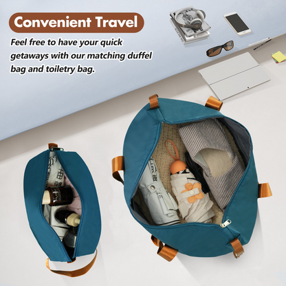 Start2Finish hardshell luggage set with lightweight suitcases, dual spinner wheels, TSA lock, and vintage design with travel bags.