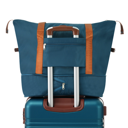 Start2Finish hardshell luggage set with lightweight suitcases, dual spinner wheels, TSA lock, and vintage style travel accessories.