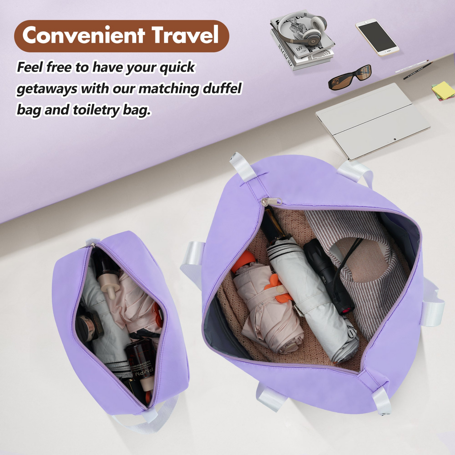 Start2Finish hardshell luggage set with lightweight suitcases, dual spinner wheels, TSA lock, and vintage design.