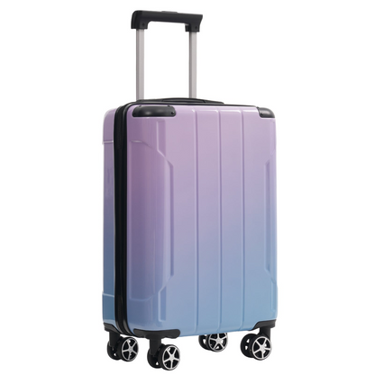 Start2Finish 3-piece luggage set with spinner wheels and built-in TSA lock, showcasing durable suitcases for travel accessories.