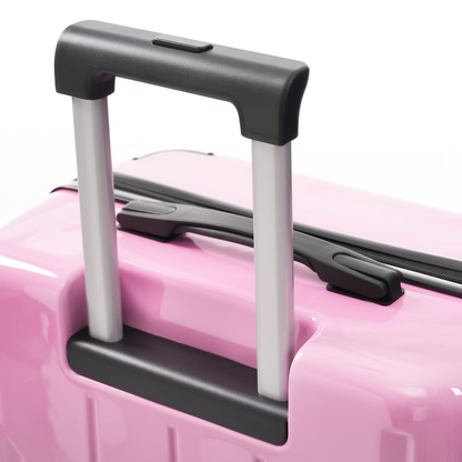 Start2Finish 3-piece luggage set with spinner wheels and built-in TSA lock, durable travel accessories for reliable packing.
