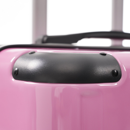 Start2Finish 3-piece luggage set with spinner wheels and built-in TSA lock, featuring durable suitcases for travel convenience.