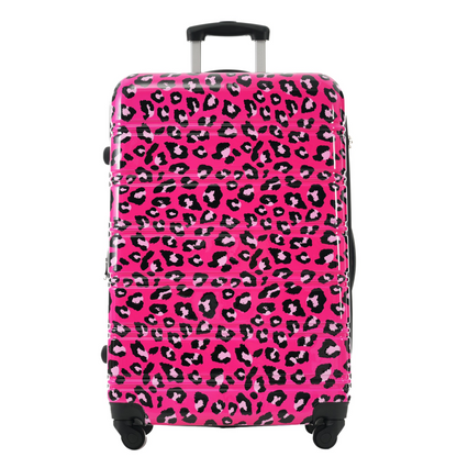 Start2Finish hardshell 3-piece spinner luggage set with TSA locks, lightweight travel suitcases for easy packing and mobility.