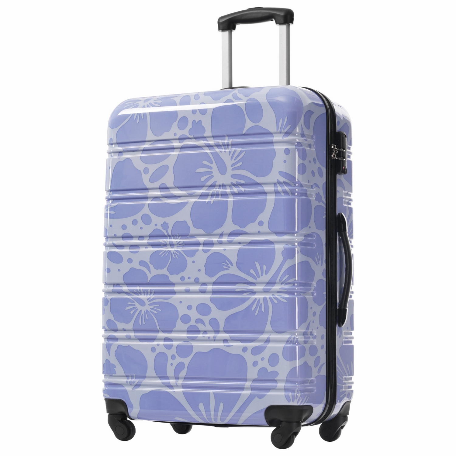 Start2Finish hardshell 3-piece spinner luggage set with TSA locks, lightweight suitcases with durable hardside design.