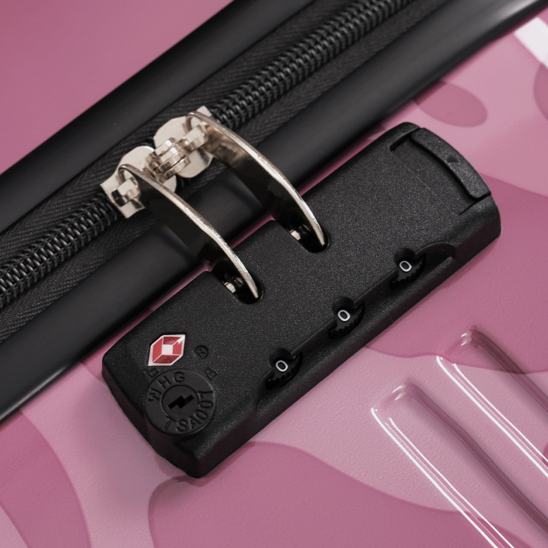 Start2Finish hardshell 3-piece spinner luggage set with TSA locks, lightweight suitcases for travel and storage.