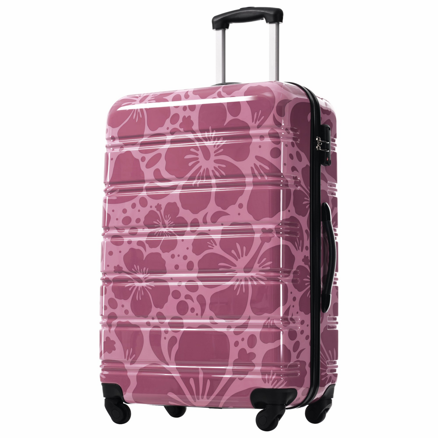 Start2Finish hardshell 3-piece spinner luggage set with TSA locks, lightweight suitcases for travel and easy mobility.