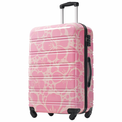 Start2Finish hardshell 3-piece spinner luggage set with TSA locks, lightweight suitcases featuring durable hardside design.