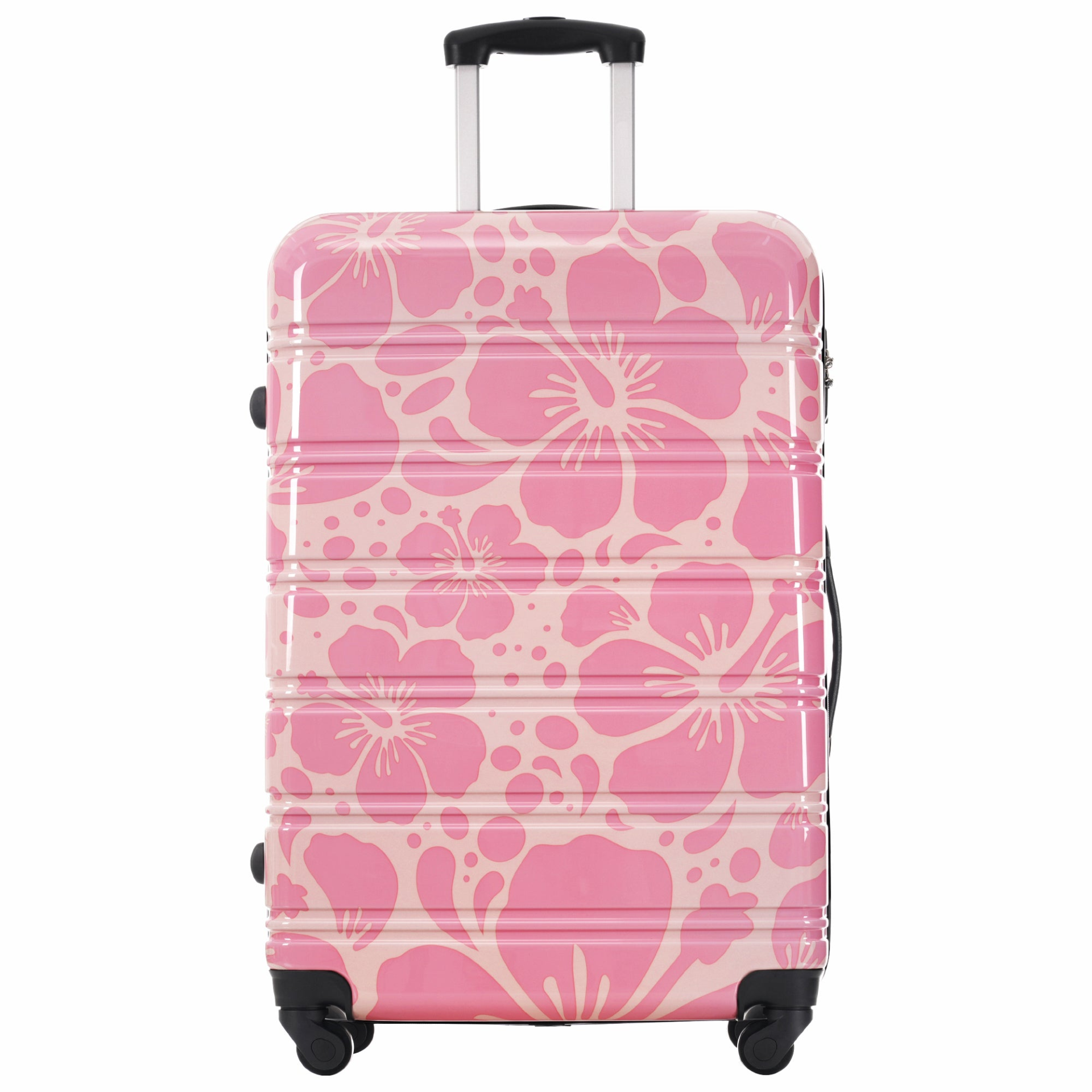 Start2Finish hardshell 3-piece spinner luggage set with TSA lock, lightweight suitcases designed for easy travel.