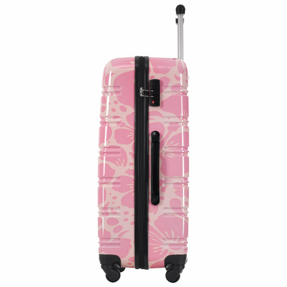 Start2Finish hardshell 3-piece spinner luggage set with TSA lock, lightweight suitcases featuring durable hardside construction.