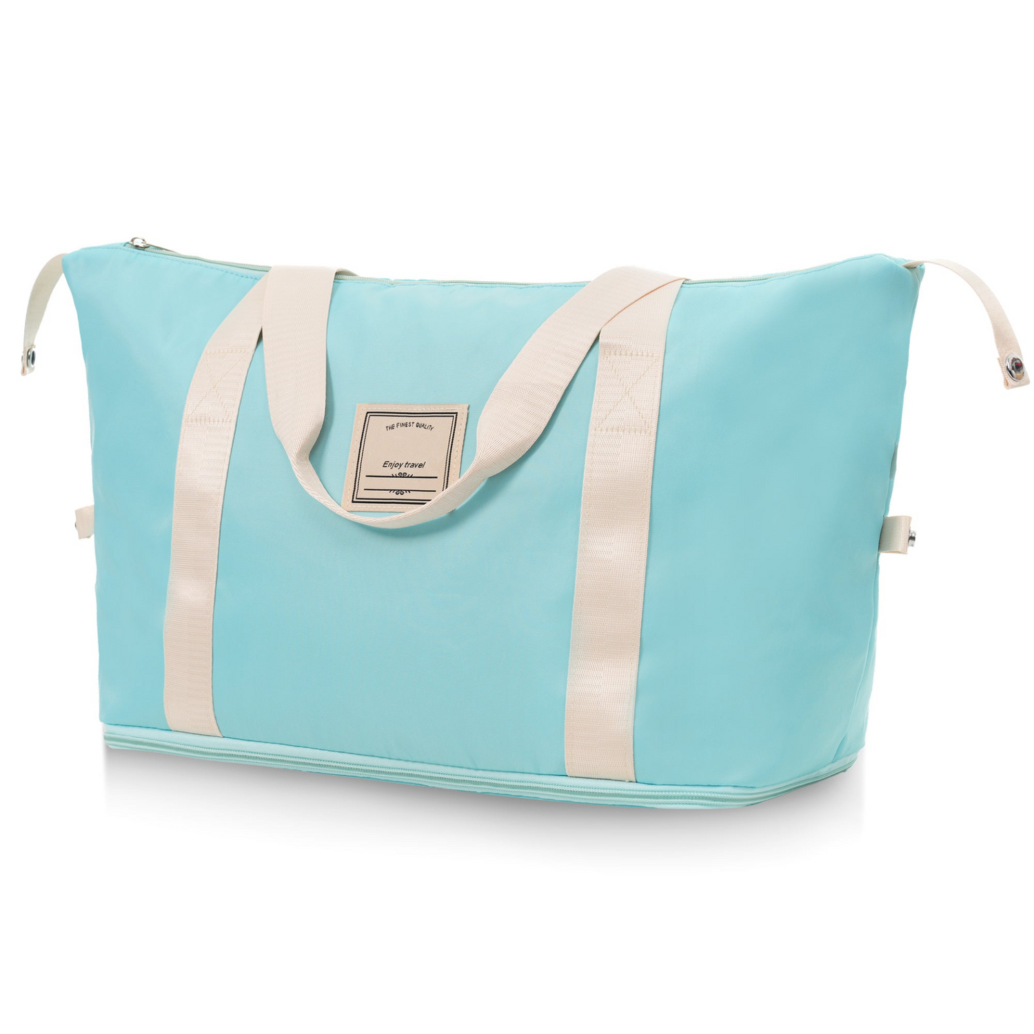 Lightweight hardshell carry-on luggage with spinner wheels, TSA lock, and built-in cup holder by Start2Finish.
