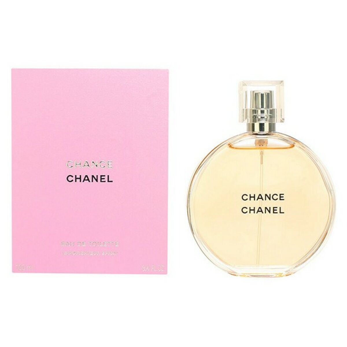 Women’s Chance Chanel EDT perfume bottle shown, elegant bodycare product by Bigbuy with floral and citrus notes.