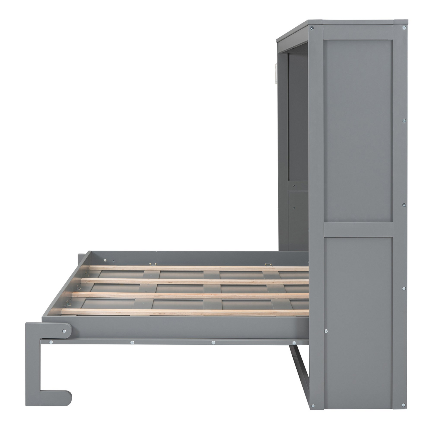 Start2Finish Murphy Bed wall bed in full and queen size, showcasing the sleek, space-saving design mounted on a modern bedroom wall.