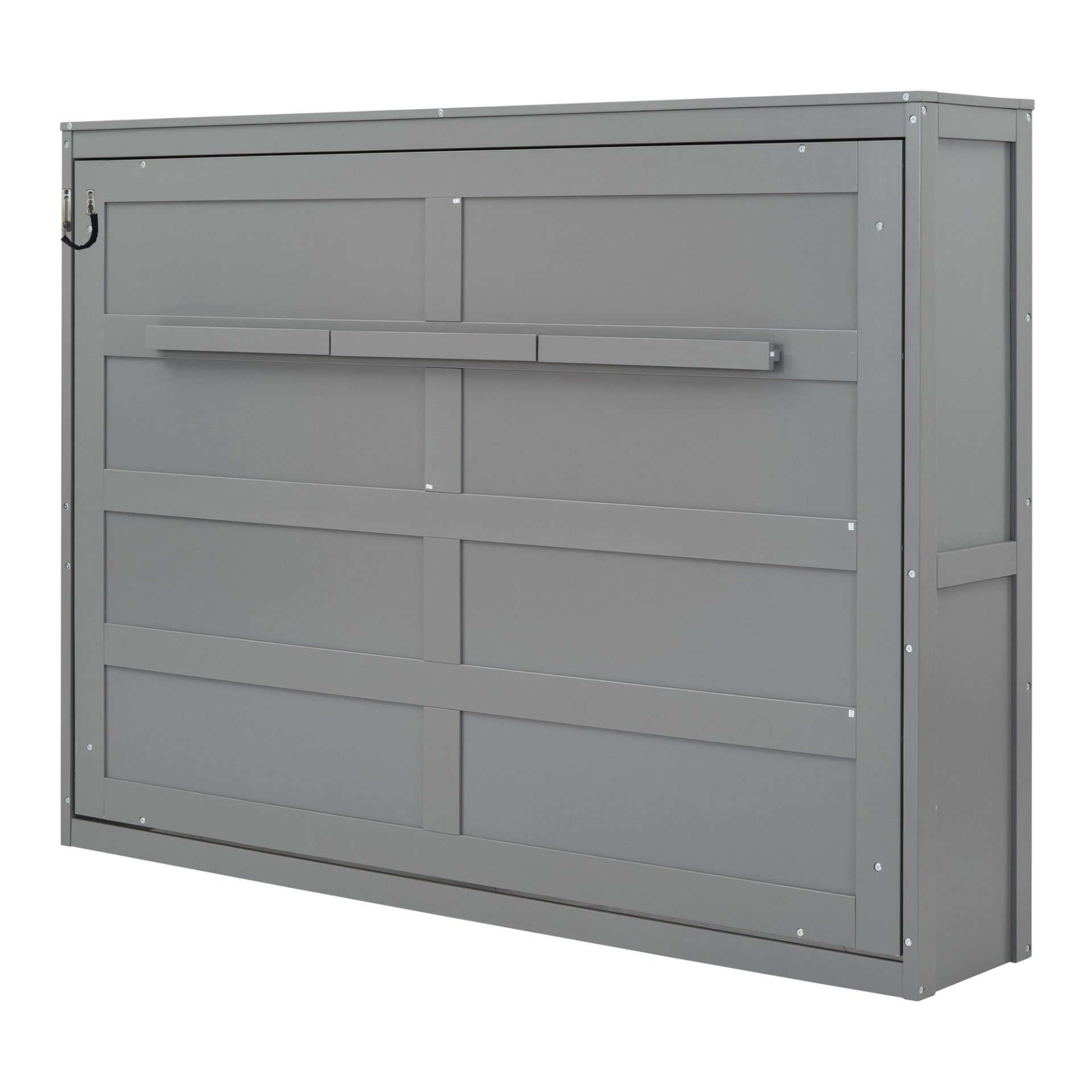 Start2Finish full and queen size Murphy bed wall bed with fold-down mechanism and wood finish in a modern bedroom setting.