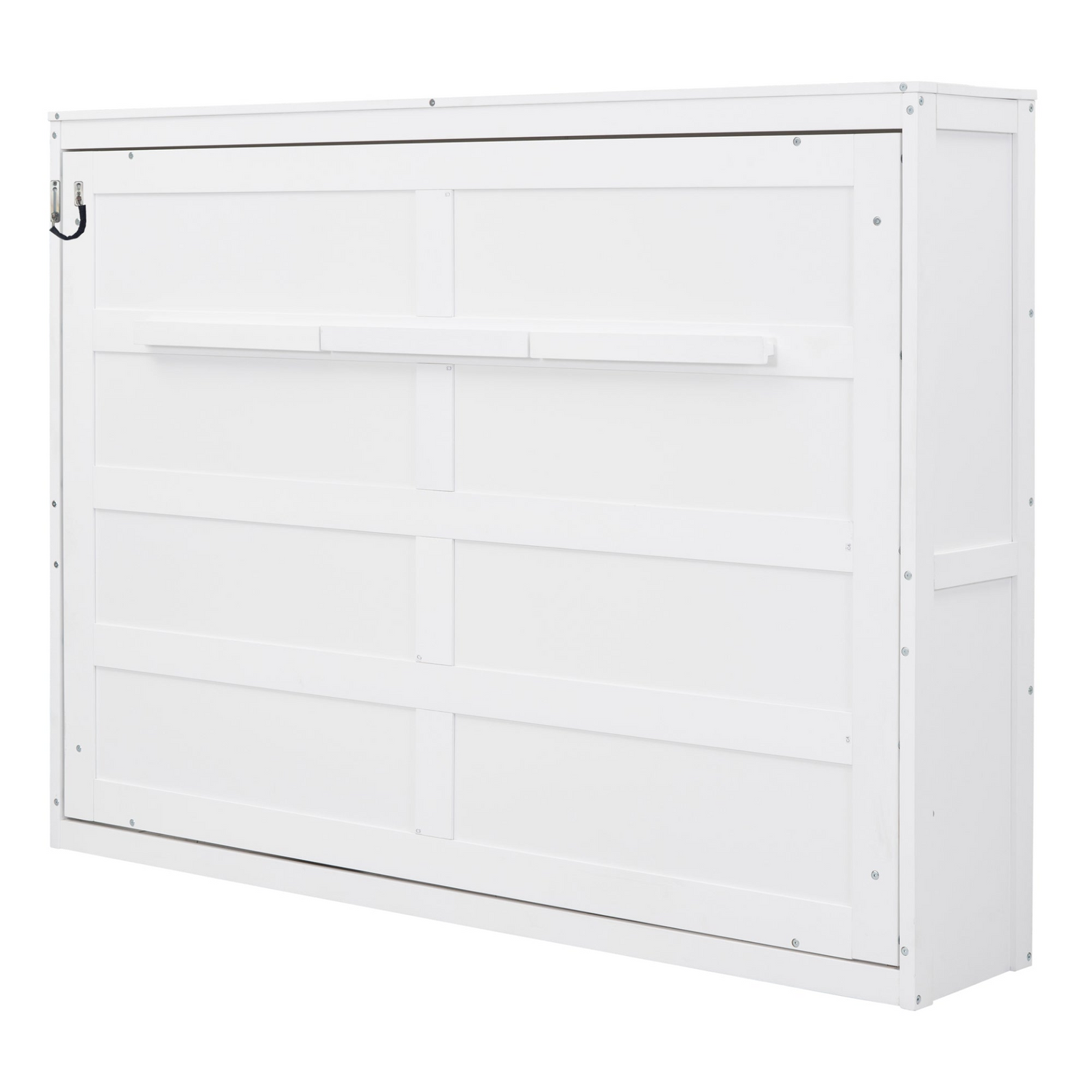 Start2Finish Murphy wall bed in full and queen sizes, folded against the wall with a sleek wooden finish and modern design.