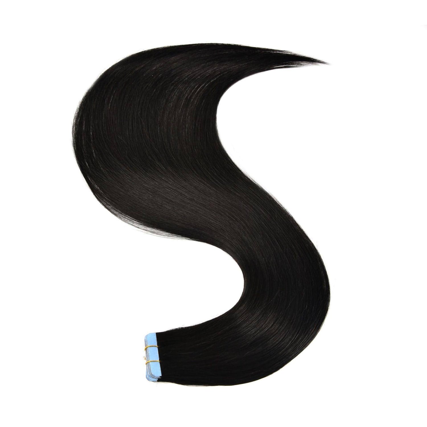 Carmine Juneberry No Trace invisible hair extension piece made of real female hair, blending seamlessly with natural hair.