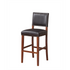 Black Brook Bar Stool by Start2Finish with a sleek metal frame and cushioned seat for modern kitchen or bar area seating.